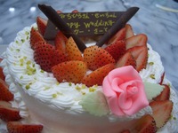 結婚式２次会のケーキ