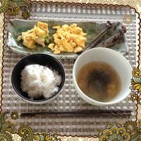 ＊ オウチゴハン 和朝食 ＊ 2012/12/21 17:39:17