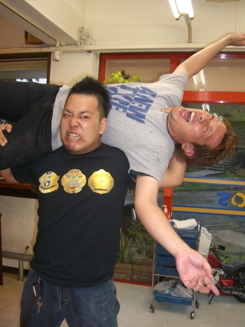 学生プロレス(*^_^*)