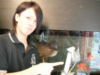 アロワナ君がぁ～！！ 2011/10/02 16:09:43