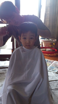 キッズカット＼(^o^)／ 2012/04/02 20:04:34