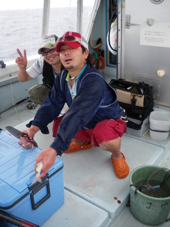 　沖　釣　り　行　っ　て　き　ま　し　た　～