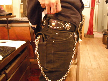 METAL JACKET FLOWER CHAIN TYPE-1 (別注40mm幅)