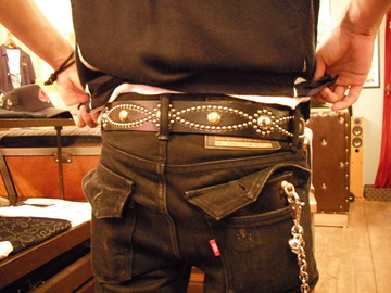 METAL JACKET FLOWER CHAIN TYPE-1 (別注40mm幅)