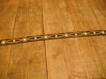 FLOWER CHAIN TYPE-1 別注40mm/BROWN×GOLD