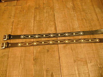 FLOWER CHAIN TYPE-1 別注40mm/BROWN×GOLD