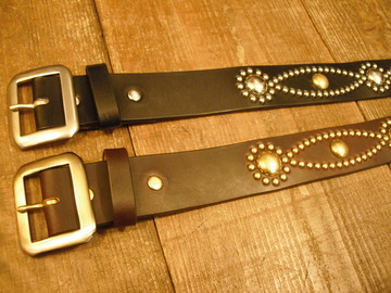 FLOWER CHAIN TYPE-1 別注40mm/BROWN×GOLD