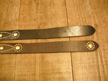 FLOWER CHAIN TYPE-1 別注40mm/BROWN×GOLD