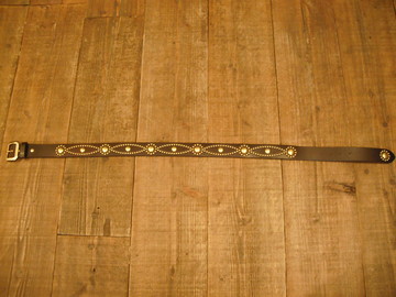 FLOWER CHAIN TYPE-1 別注40mm/BROWN×GOLD
