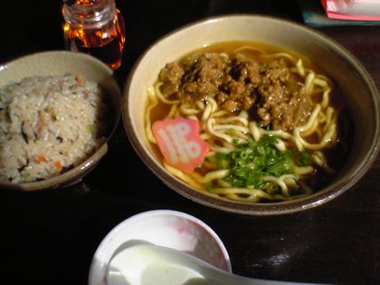 カレーすば