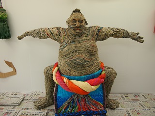ぼくたち、新聞でできているんだよ。一ツ山チエ展行ってきました！