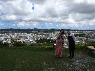 東京から旅行中♪　もうすぐベビチャンも誕生します♡