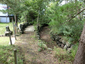 小田井宿へ向かって・中山道