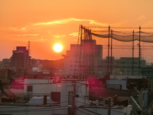 東京のある日の空シリーズ