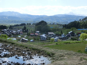 福島の棚田へ