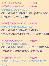 ☆フェイシャルエステと脱毛もお得☆ 2016/09/07 20:48:40