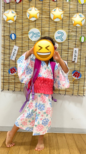 浴衣デビュー
