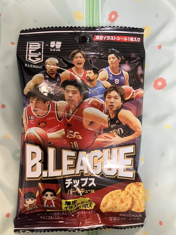 Bリーグ限定イラストシール