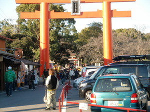 1月4日その6　浅間神社初詣