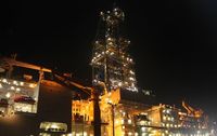 世界最大規模の地球深部探査船「ちきゅう」を見てきました。 2010/10/07 18:40:48
