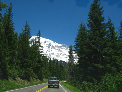 やっほー！Mt. Rainier