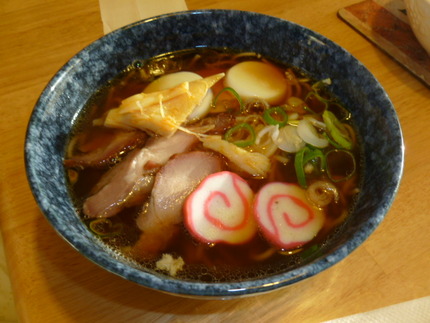 お誕生日にラーメン