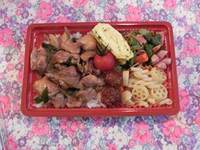 長男君のお弁当 2013/01/10 16:59:27