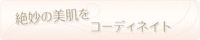 Vol.8 絶妙の美肌をコーディネーイト 2007/10/11 00:18:25