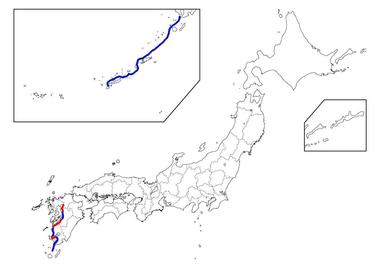 福岡県に入りました（７日目・２９日付け／福岡）