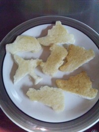 型抜きラスク☆ 2013/04/21 13:12:08