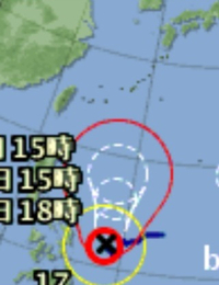 またもや台風 2012/09/23 21:08:45