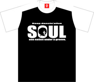 SOUL/ImlockinラグランTシャツ（黒ベース）