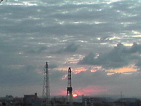 慶良間に沈む夕陽