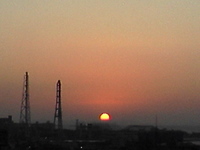 慶良間に沈む夕陽