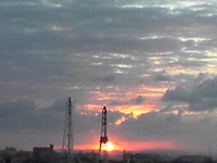 慶良間に沈む夕陽