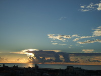 今日の夕焼