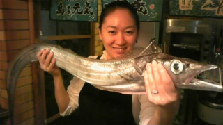 太刀魚と女将
