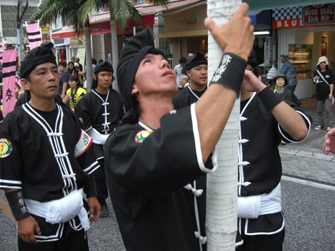 那覇大綱挽　本番