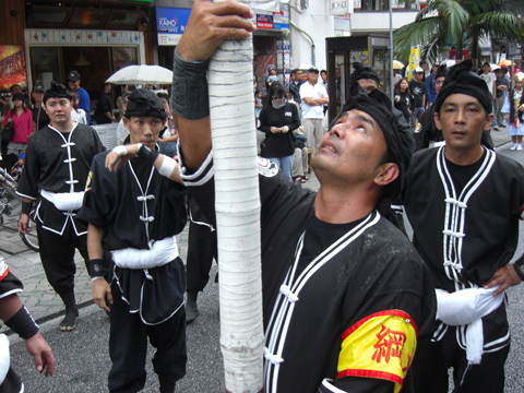 那覇大綱挽　本番