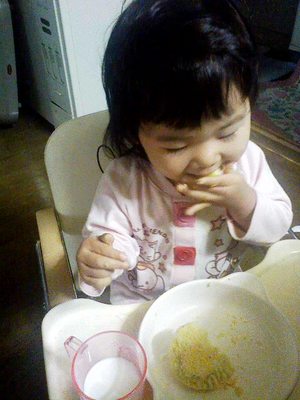 おいもさんのおこわとお菓子