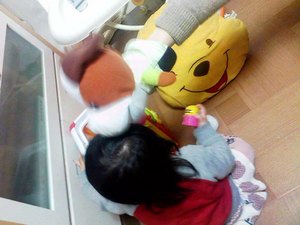Mさんがきました。