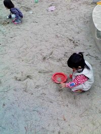 お砂場デビュー