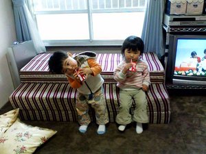 テリーさんたいしくんと久々の対面
