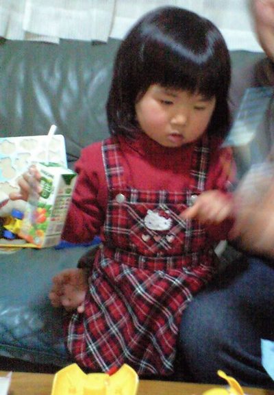 ３歳の誕生日
