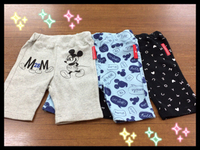 ディズニーシリーズNEW6分丈パンツ♪