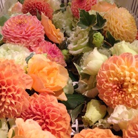 ダリアの婚礼装花★ 2015/09/18 18:37:28