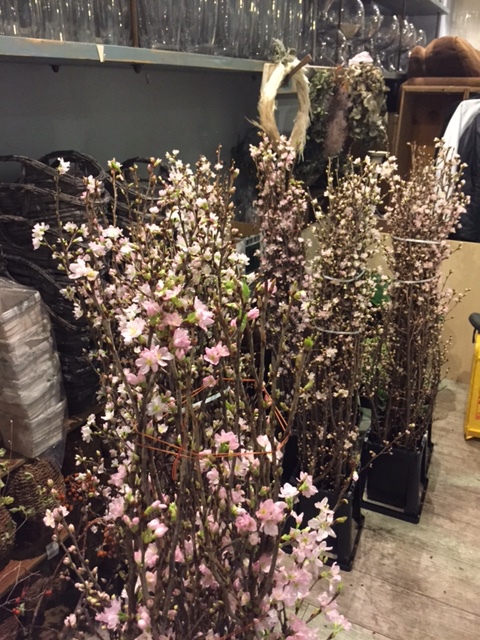 開花調整....