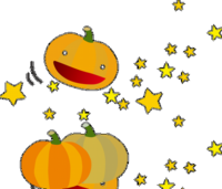ハロウィンかぼちゃ～フラワーアレンジメント講習 2012/10/04 17:42:20