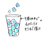 私的　美味しいアイスコーヒーの入れ方