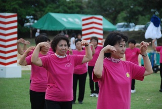 第16回エイサー祭り：2日目　宜野湾市婦人連合会(友情出演)